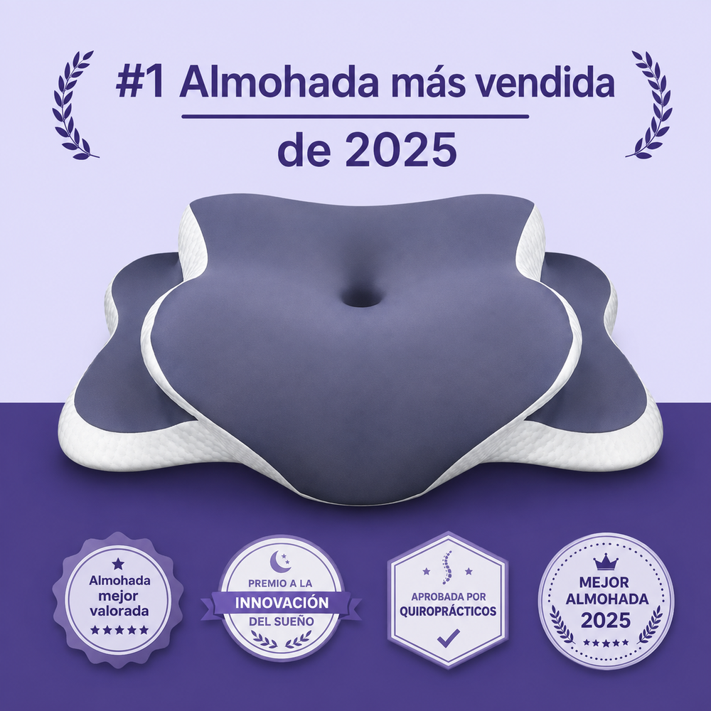 Almohada Ergonomica - Pon fin al dolor de cuello