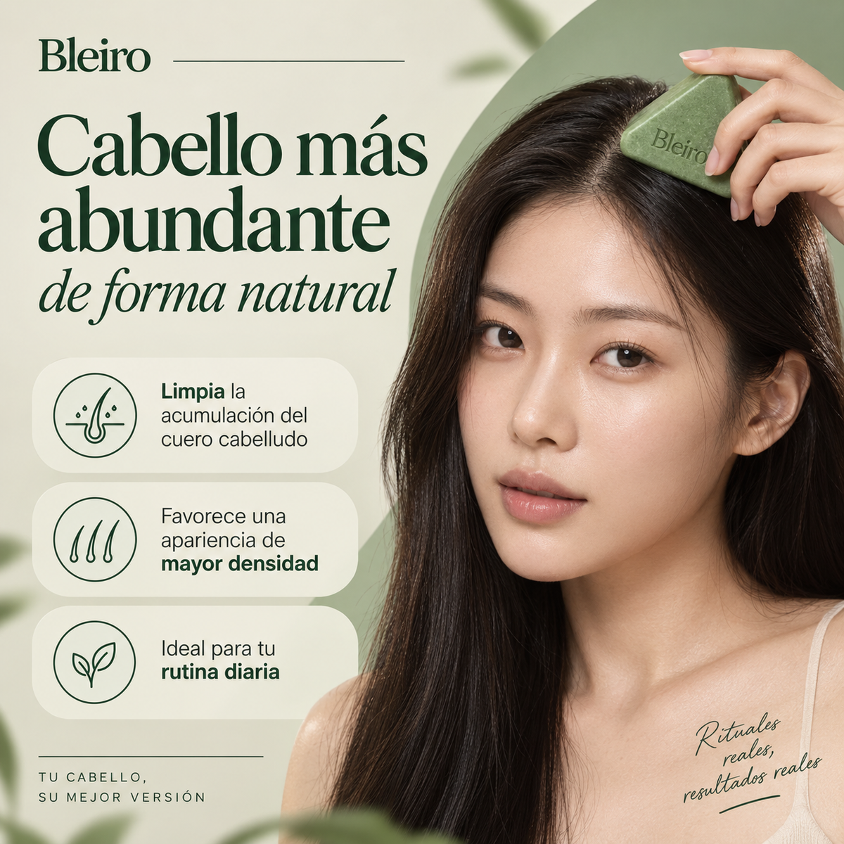 Bleiro™ Champú Sólido Coreano
