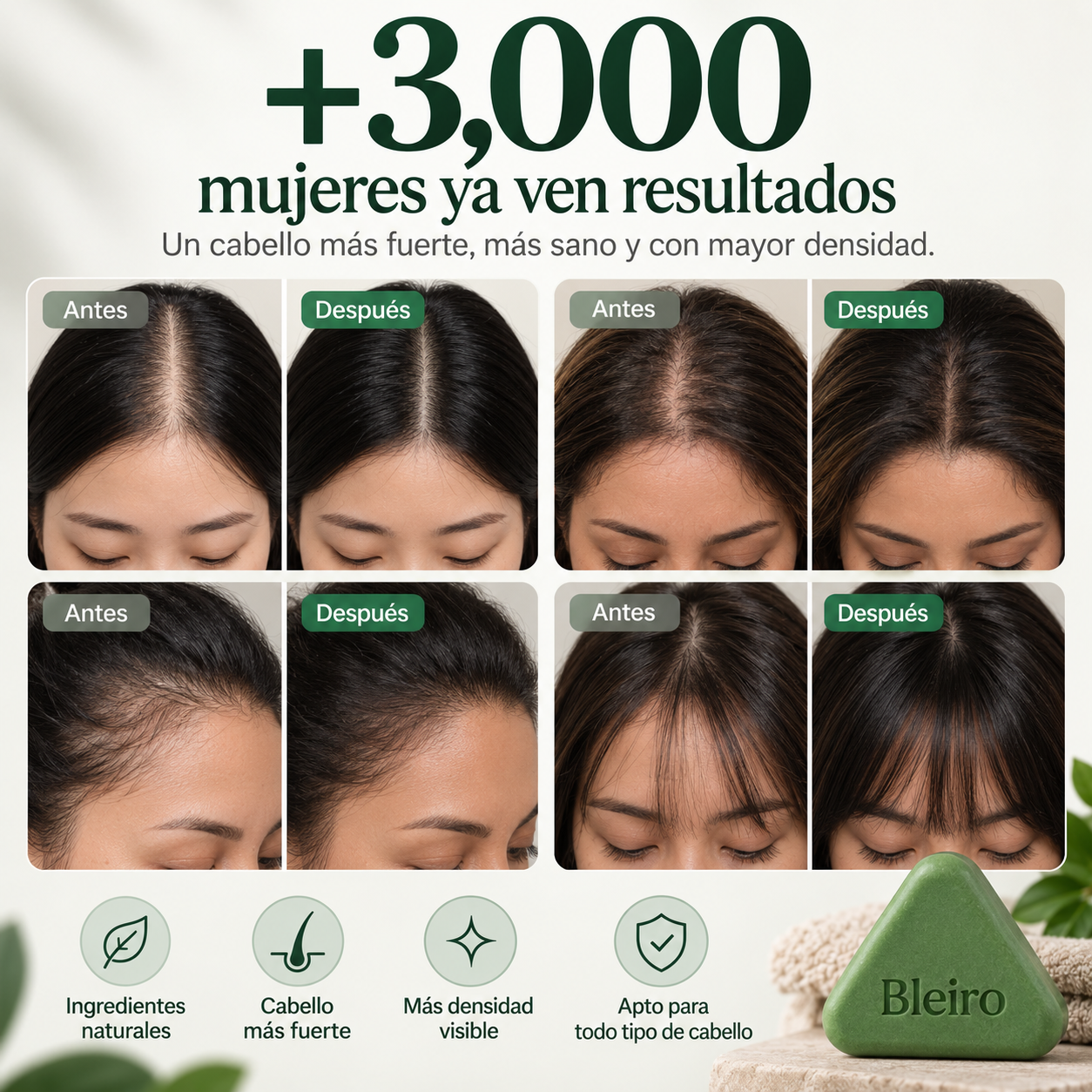 Bleiro™ Champú Sólido Coreano