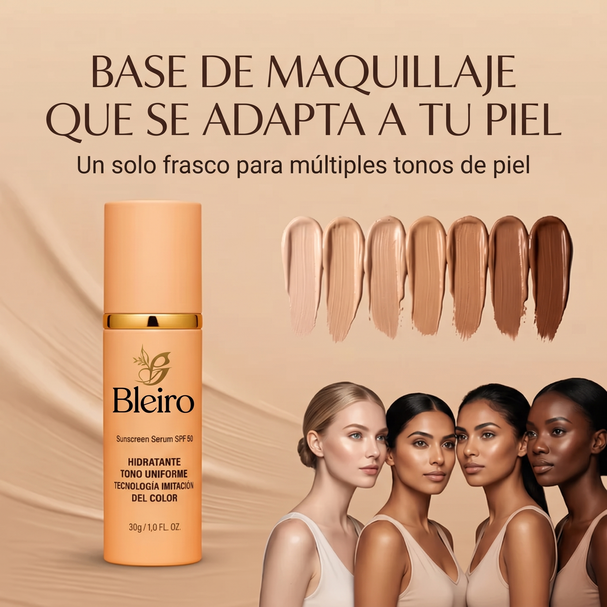 Base de Maquillaje 4 en 1 SPF50+